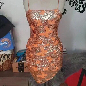 Orange Dress - perfect for The Life of a Showgirl, Taylor Swift
